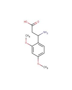Astatech 3-AMINO-3-(2,4-DIMETHOXYPHENYL)PROPIONIC ACID; 5G; Purity 95%; MDL-MFCD03002434